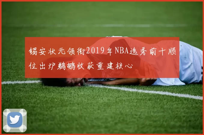 锡安状元领衔2019年NBA选秀前十顺位出炉鹈鹕收获重建核心